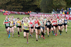 Womens junior National Cross Country Relay, Berry Hill Park, Mansfield. Photo:  David T. Hewitson/Sports for All Pics